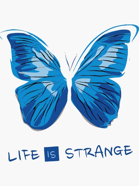 Бабочка фиолетовая Татуировка рисунок