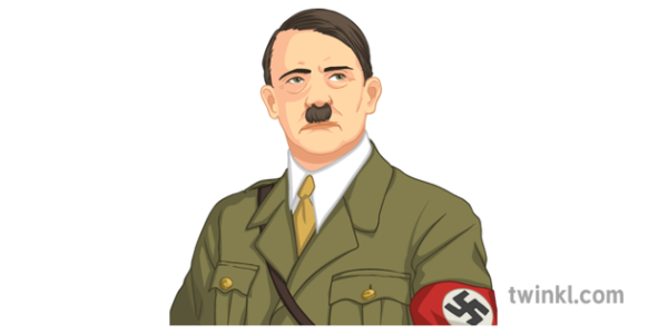 Гитлер на прозрачном фоне