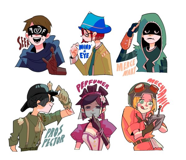 Identity v Стикеры