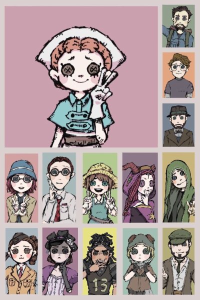 Идентити персонажи