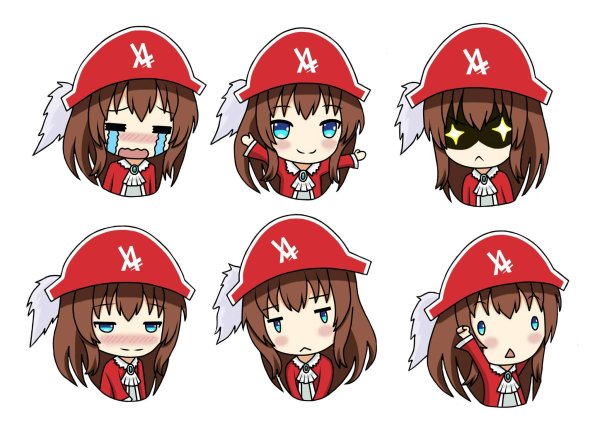 Стикеры тян