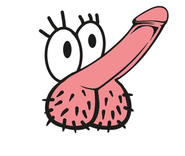 Мультяшный член