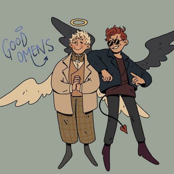 Бумажные наклейки Стикеры ангел