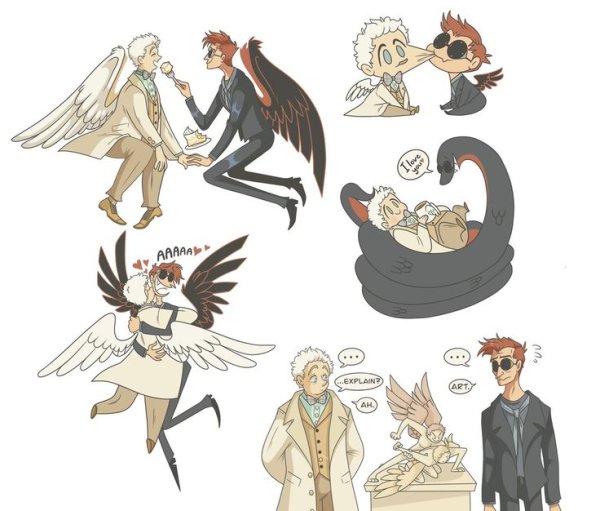 Кроули ангел благие знамения