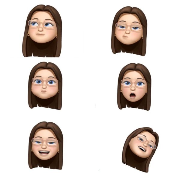 Стикеры лица