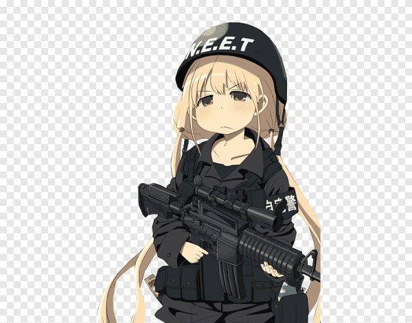 Милитари аниме Стикеры