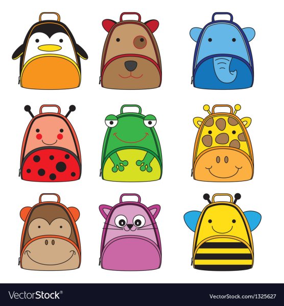 В школе (с наклейками)