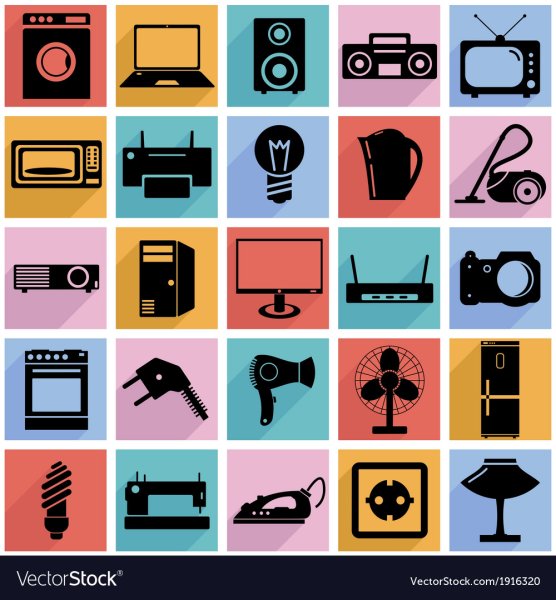 Иконки для электро шита