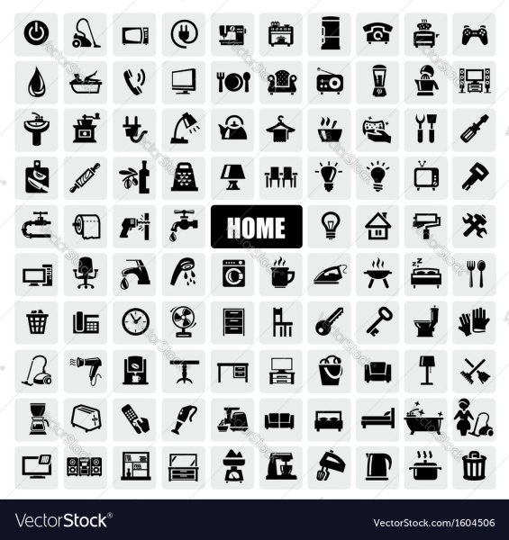 Пиктограммы для щитка