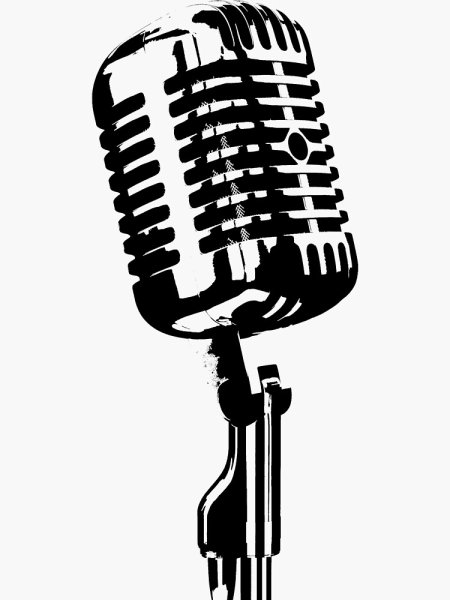 Старый микрофон