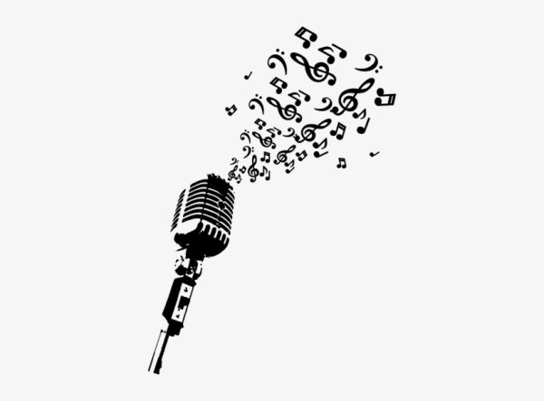 Стилизованный микрофон
