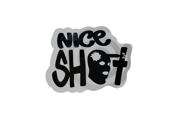Nice shot наклейка