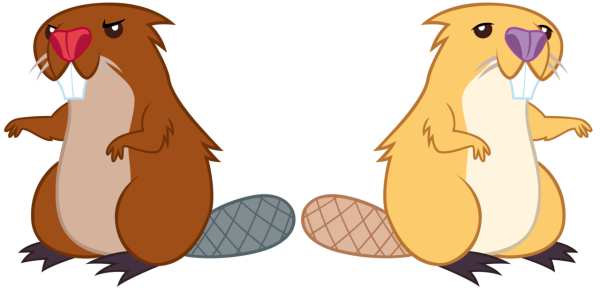 Бобр мультяшный