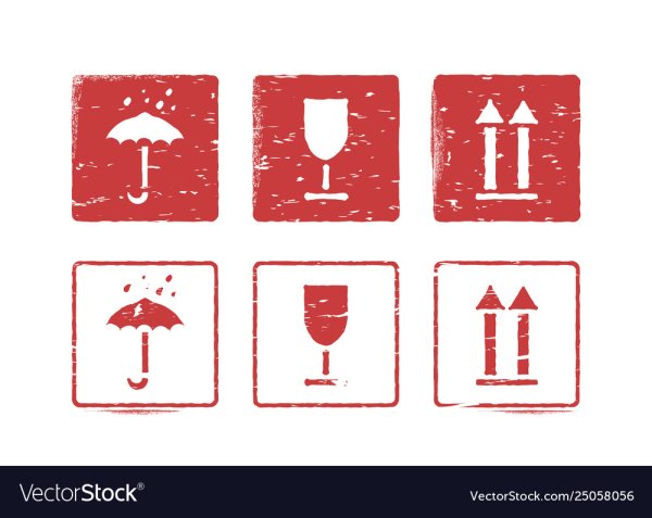 Хрупкий груз знак зонтик