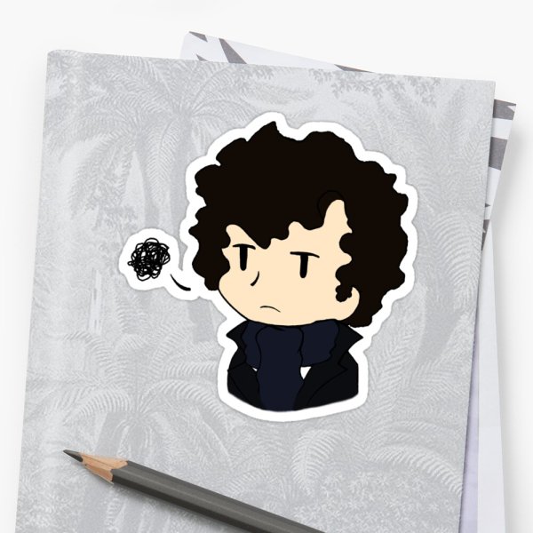 Стикеры Шерлок