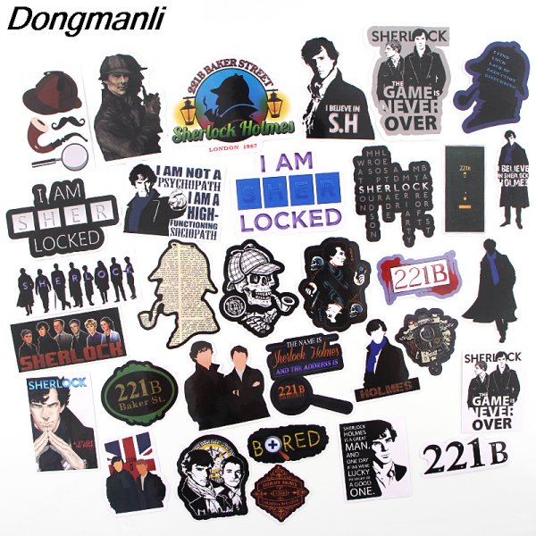 Наклейки Шерлок Холмс