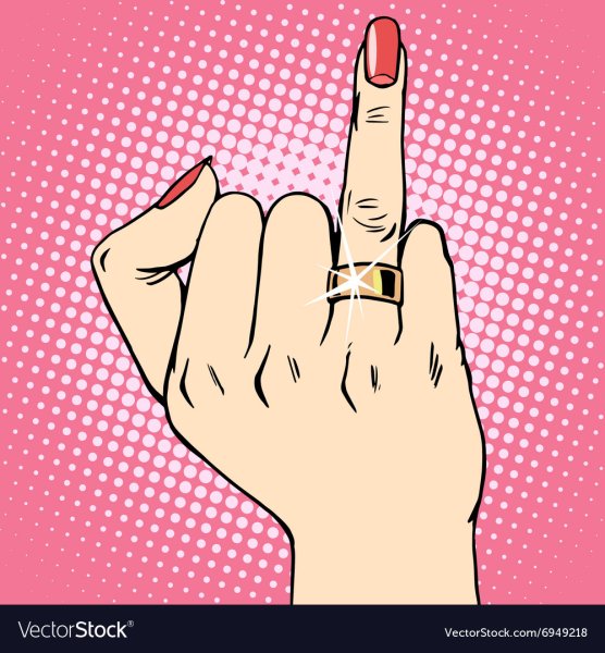 Рисуем руки с кольцом