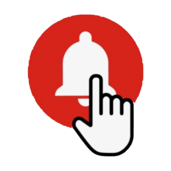 Нажать на колокольчик