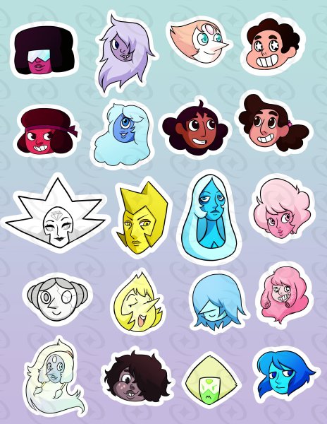 Стикеры Steven Universe