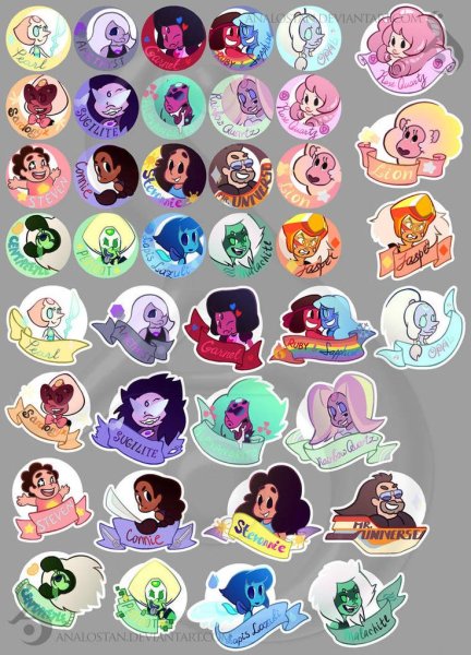 Вселенная Стивена Стикеры