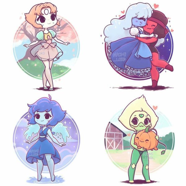 Стивен юниверсе персонажи