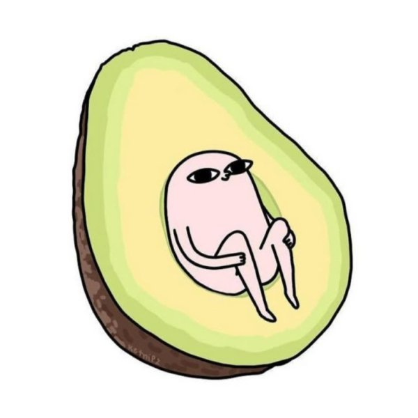 Смешные авокадо