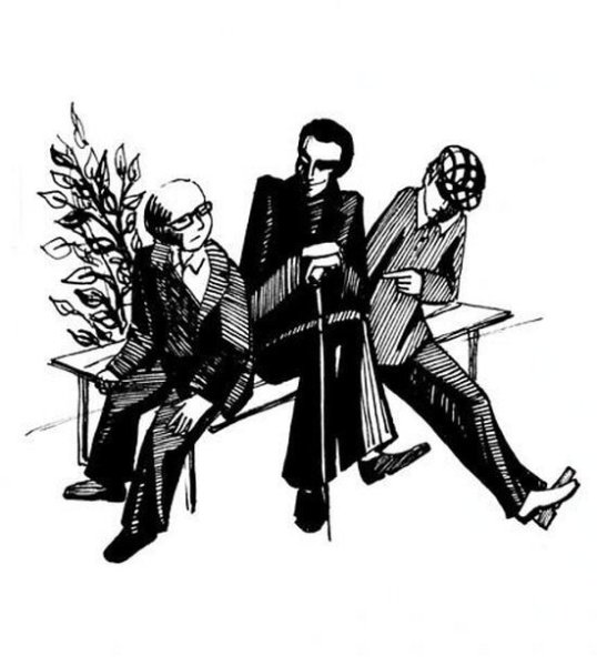 Мастер и Маргарита иллюстрации Воланд