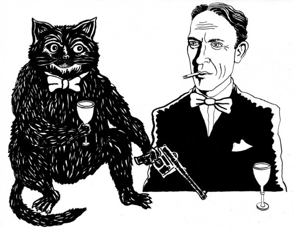 Мастер и Маргарита Бегемот и Воланд