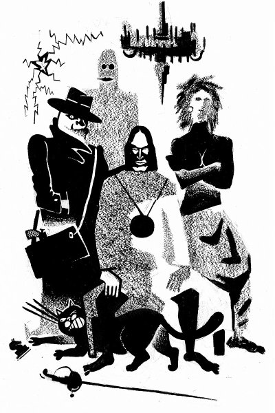 Мастер и Маргарита иллюстрации Воланд