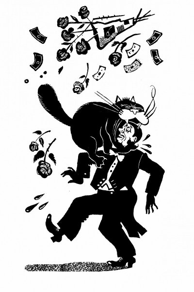 Мастер и Маргарита иллюстрации черно белые