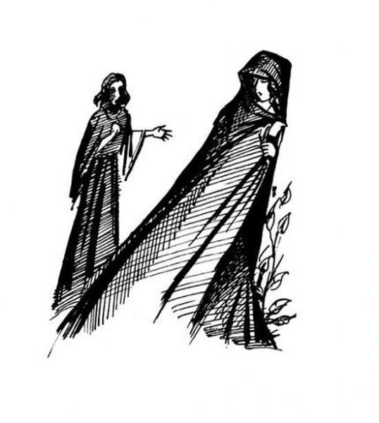 Мастер и Маргарита силуэт мастера