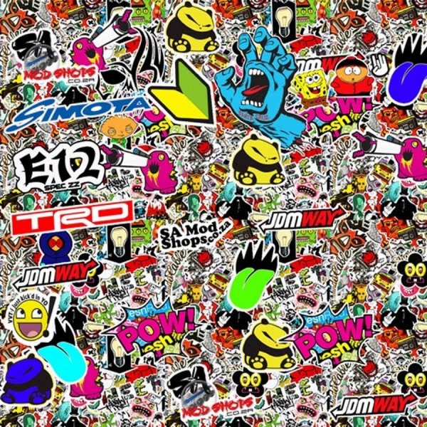 Стикеры для бомбинга