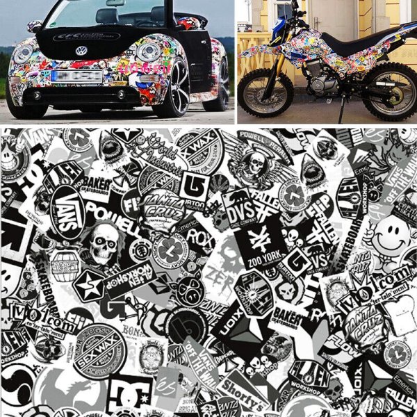 Стикербомб на авто