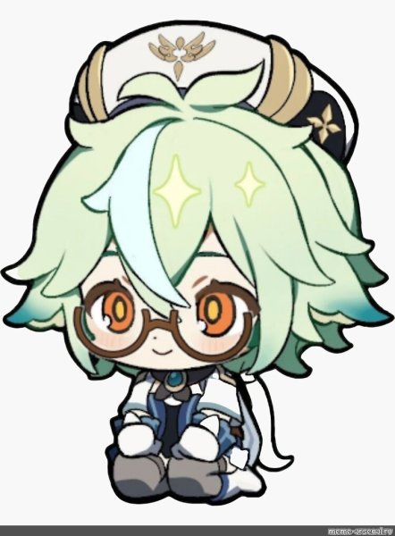 Мико Геншин моделька