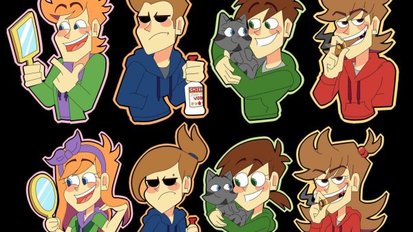 Стикеры Eddsworld Tom