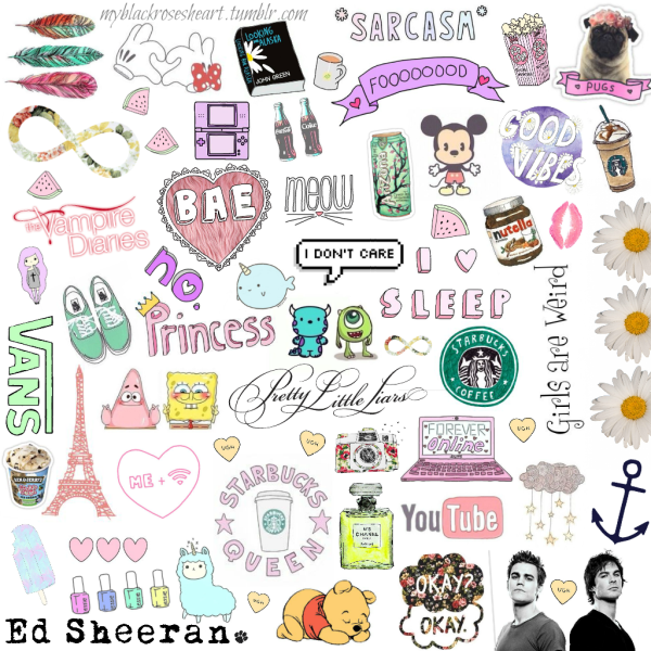 Стикеры с надписями