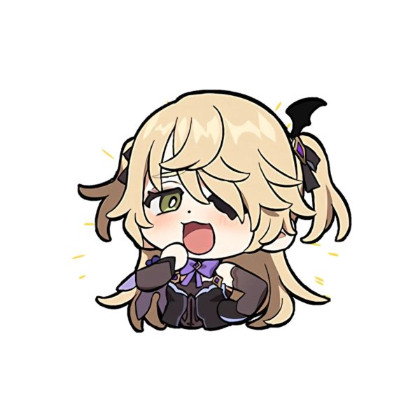 Геншин Чиби Стикеры