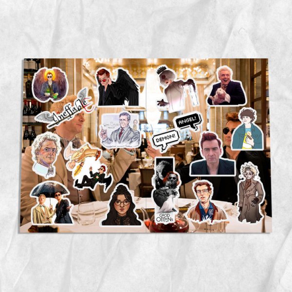 Стикеры из сериала зона комфорта