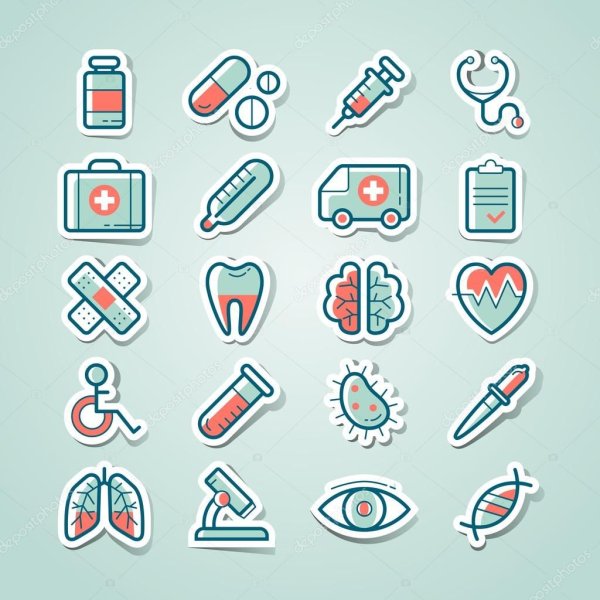 Стикеры медицина