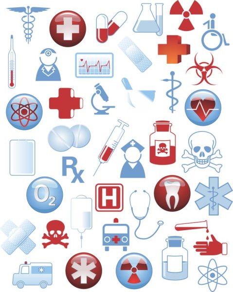 Врачебные значки