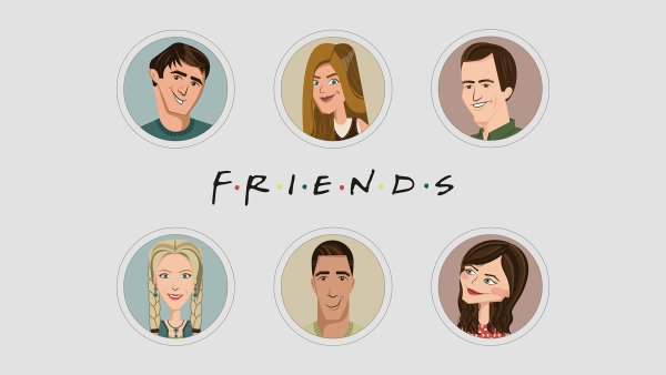 Сериал друзья арты