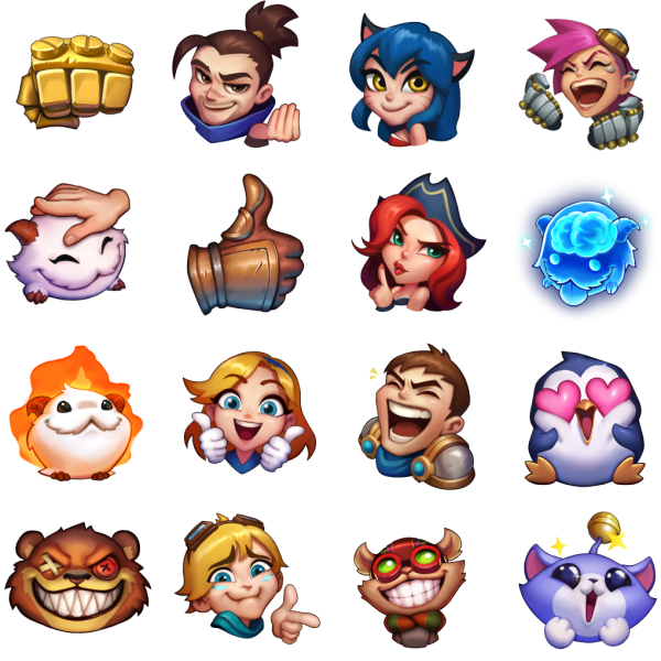 Wild Rift emotes