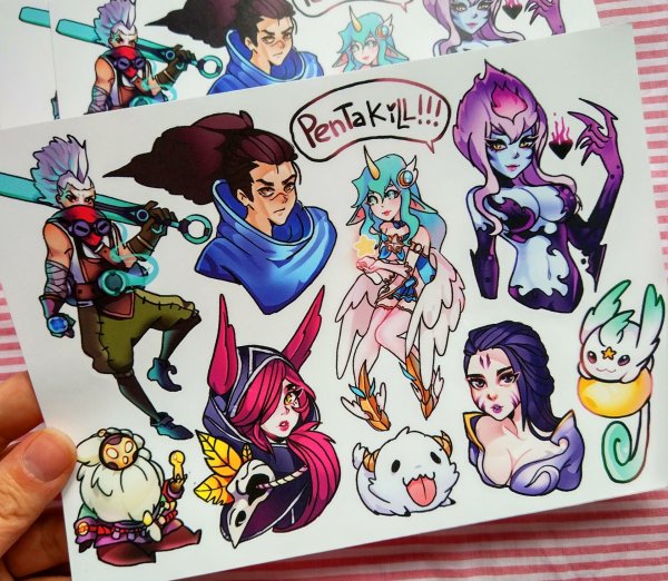 Наклейки League of Legends