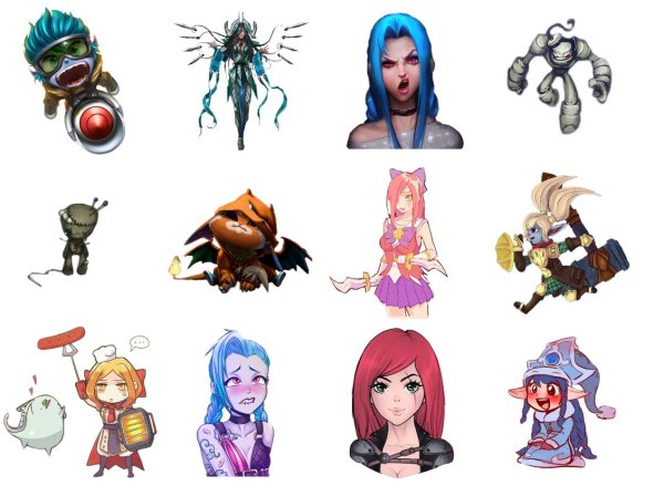 Стикеры lol в телеграмме