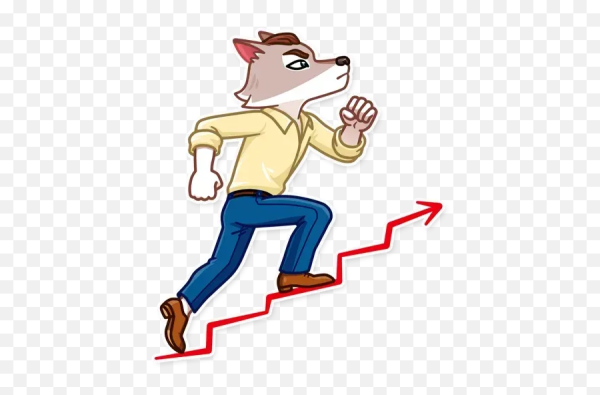 Волк с Уолл стрит Стикеры