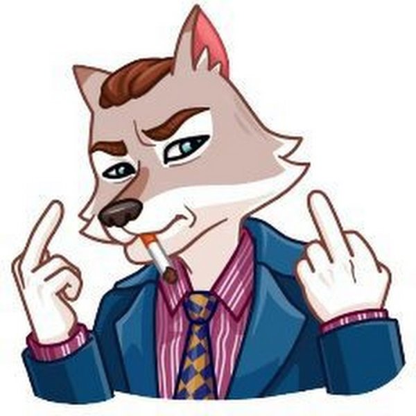 Волк с Уолл стрит Стикеры