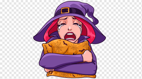 Стикеры телеграмм ведьма Моргана