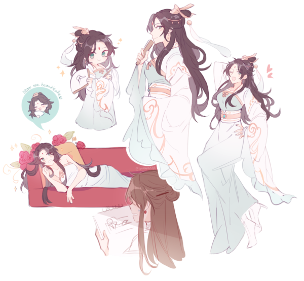 Китайские новеллы эскиз