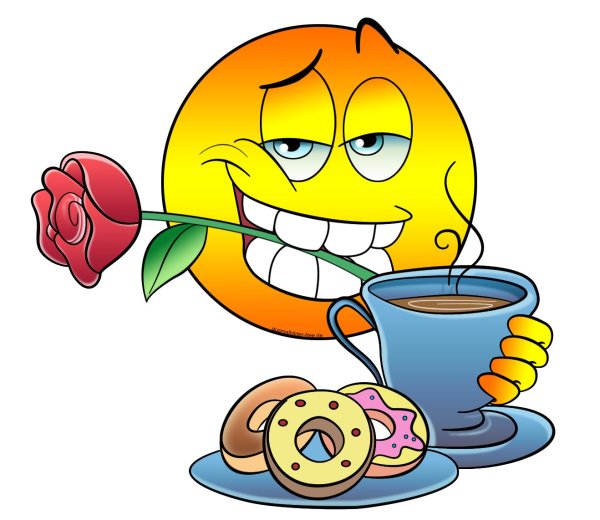 Смайлик кофе