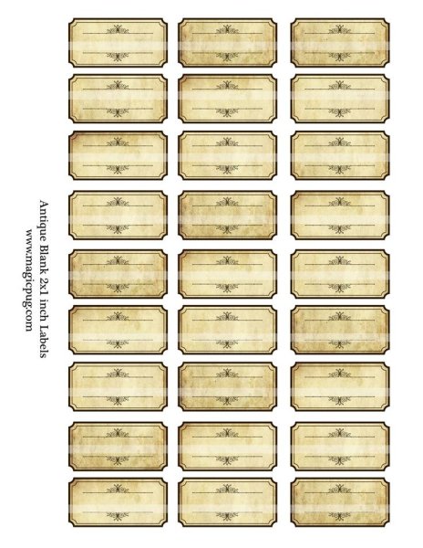 Бирки для приправ